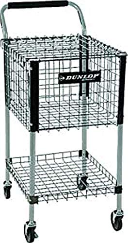 Dunlop, Metal Teaching Cart 325 Balls, Balltürwagen, Metall, 325 Balls, Unisex-Erwachsener von DUNLOP
