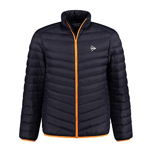 Dunlop Essentials Unisex Sport Jacket, Navy/Orange, M von DUNLOP