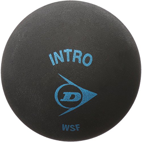 Dunlop Intro Squashball, Schwarz, Einheitsgröße von Dunlop Sports