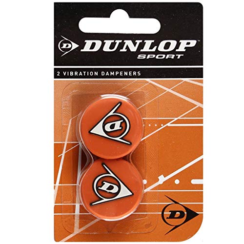 Dunlop Schlägerzubehör Flying D Vibrationsdämpfer 2er Pack, 306599 von Dunlop Sports