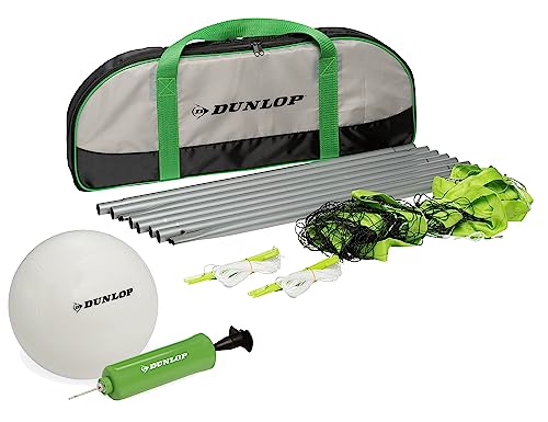 Dunlop Volleyball Set Inklusive Ball und Pumpe, Grün, 1 SIZE von Dunlop Sports