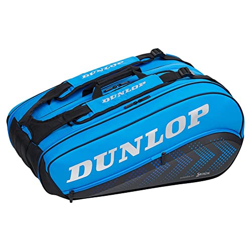 Dunlop d tac fx-Performance 12rkt Thermo Black/Blue Schlägertasche Blau - Schwarz von Dunlop