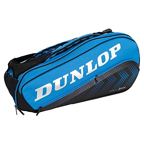 Dunlop d tac fx-Performance 8rkt Thermo Black/Blue Schlägertasche Blau - Schwarz von Dunlop Sports