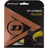 DUNLOP Tennissaite NT HYBRID YELLOW 1.26/1.25mm 12m Set von Dunlop