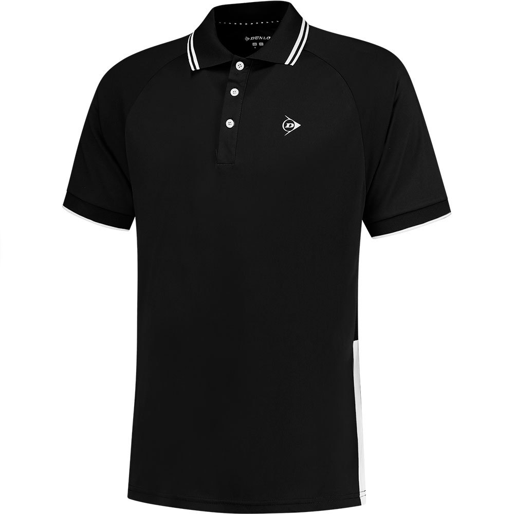 Dunlop Club Short Sleeve Polo Schwarz S Mann von Dunlop