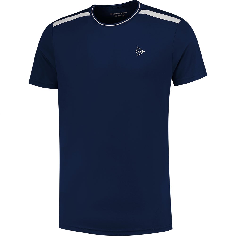 Dunlop Club Short Sleeve T-shirt Blau 2XL Mann von Dunlop