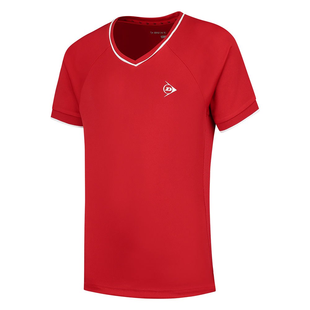 Dunlop Club Short Sleeve T-shirt Rot 128 cm Junge von Dunlop