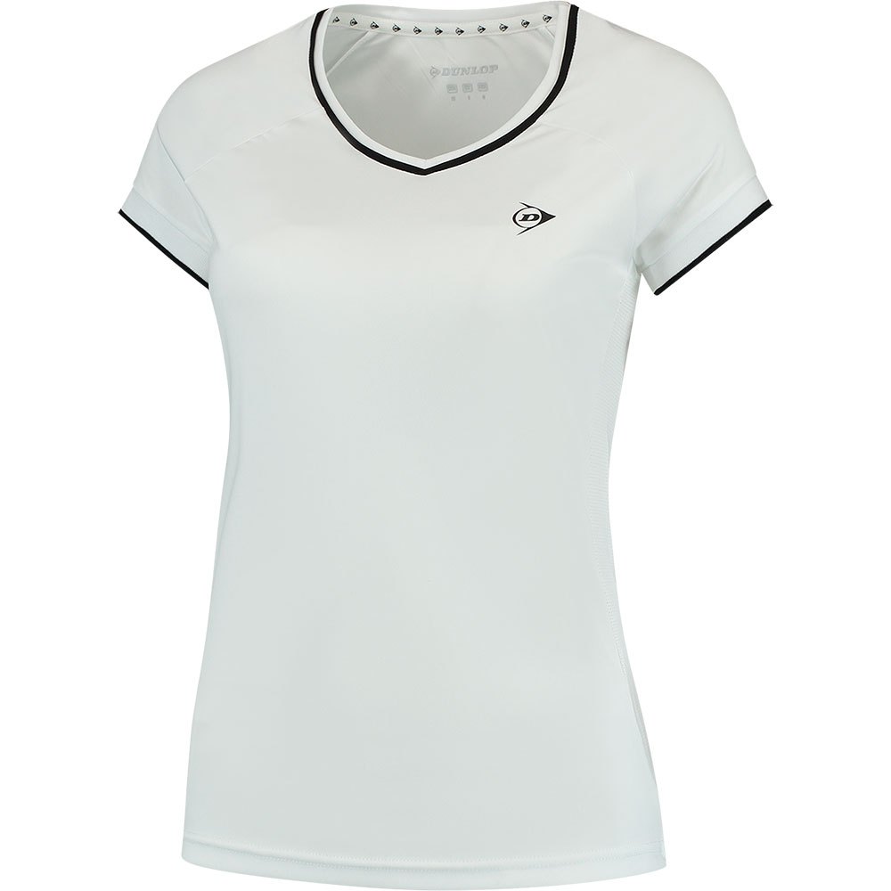Dunlop Club Short Sleeve T-shirt Weiß 2XL Frau von Dunlop