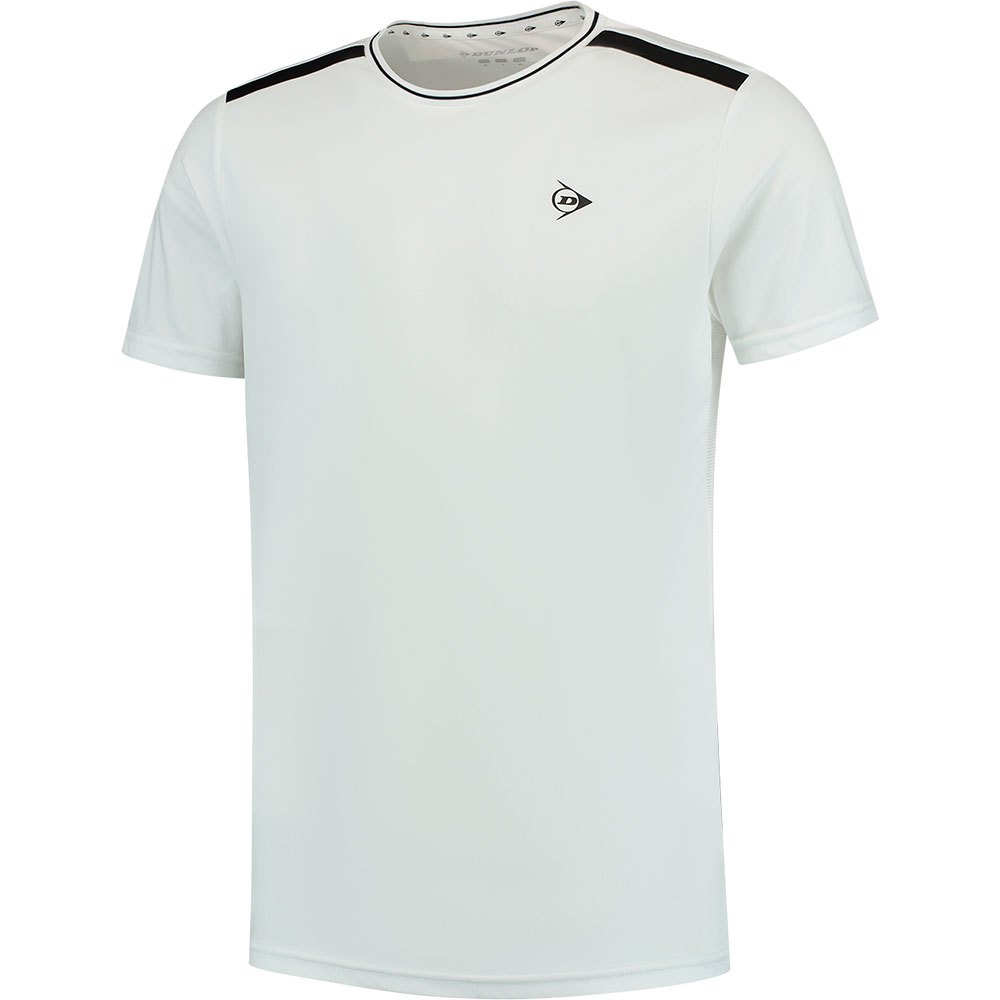 Dunlop Club Short Sleeve T-shirt Weiß L Mann von Dunlop