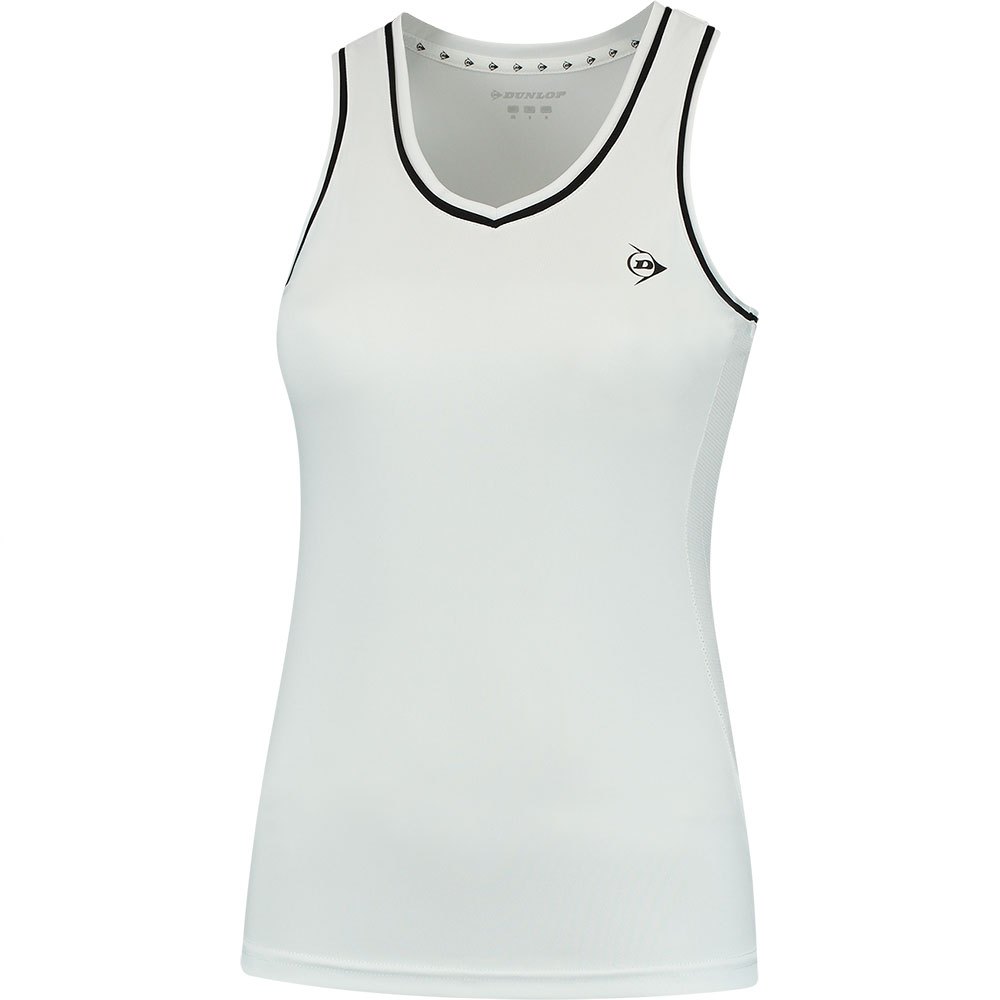 Dunlop Club Sleeveless T-shirt Weiß S Frau von Dunlop