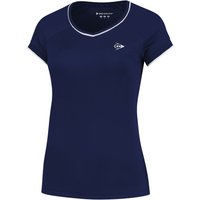 Dunlop Crew T-Shirt Damen in dunkelblau, Größe: M von Dunlop