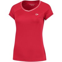 Dunlop Crew T-Shirt Mädchen in rot, Größe: 140 von Dunlop