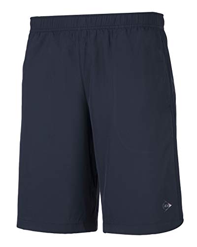 Dunlop Herren Sport Tennis kurze Sporthose – Club Line, Woven Short, Navy von DUNLOP