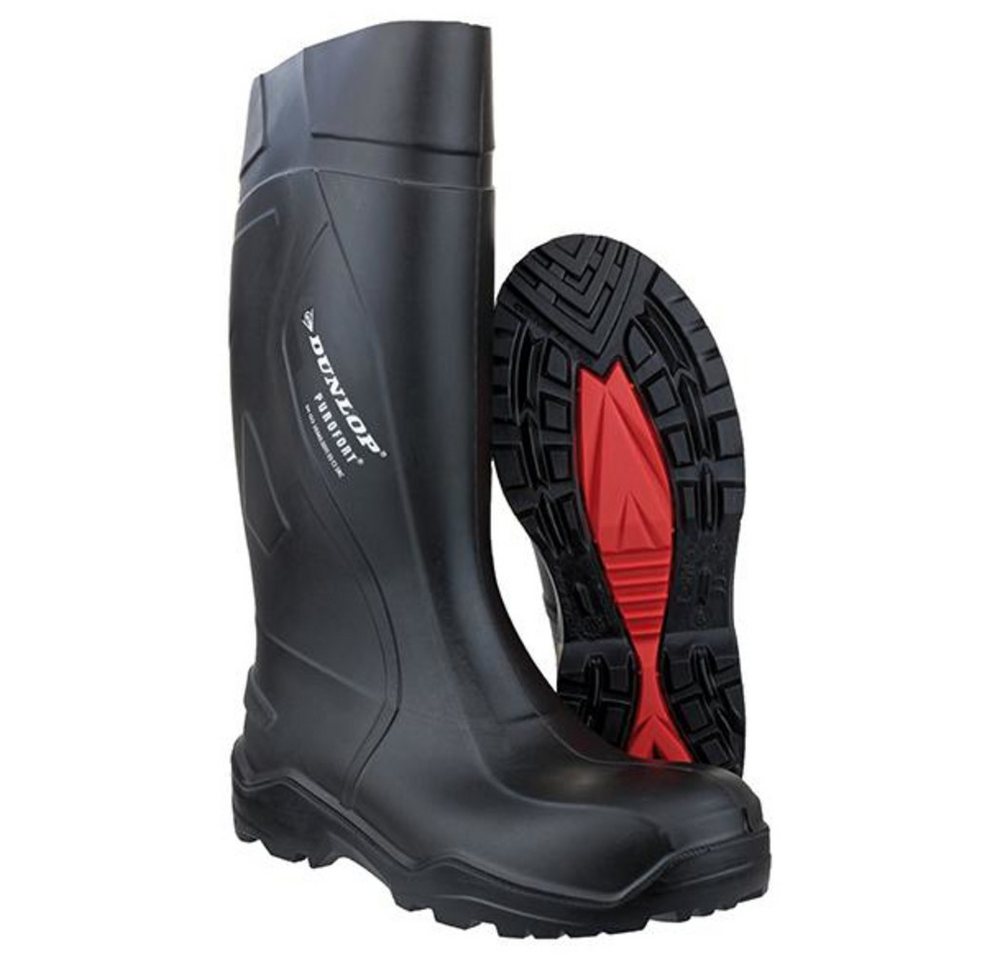 Dunlop Stiefel Purofort+, S5 CI SRC, Gr. 39, schwer Sicherheitsstiefel von Dunlop