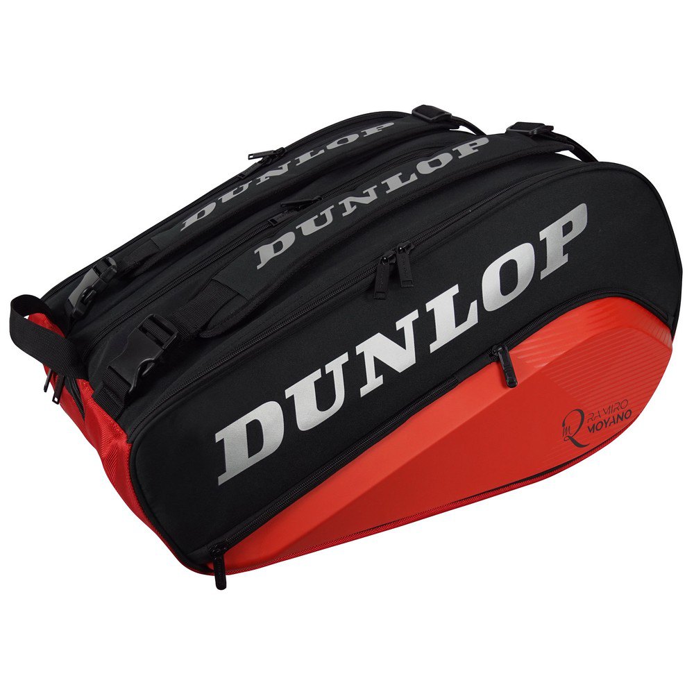Dunlop Thermo Elite Ramiro Moyano Padel Racket Bag Rot,Schwarz,Orange von Dunlop