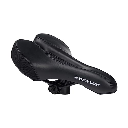 Dunlop - Fahrradsattel - Rennrad/Mountainbike - Unisex - Schwarz von Dunlop Bike