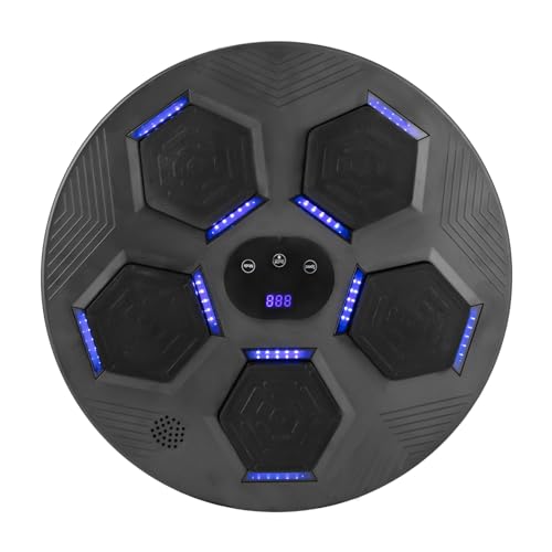 Duoruameng Music Boxing Machine, Elektronische Musik Boxmaschine mit Bluetooth Verbindung und Boxhandschuhen, LED Wandmontiertes Musik Box Maschine für Kinder, Erwachsene Duoruameng Music Boxing Machine, Elektronische Musik Boxmaschine mit Bluetooth Verbindung und Boxhandschuhen, LED Wandmontiertes Musik Box Maschine für Kinder, Erwachsene von Duoruameng
