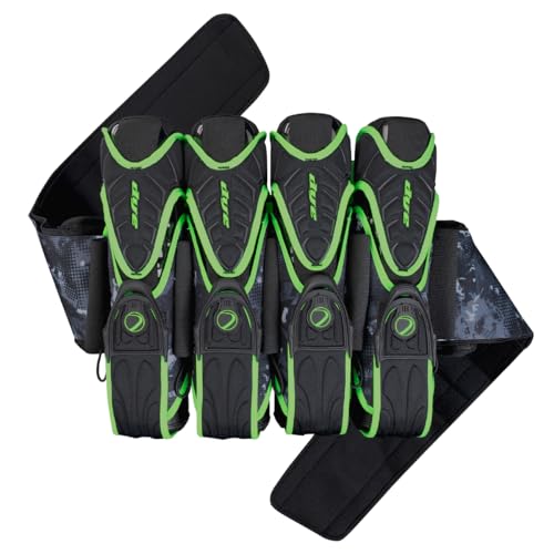 Dye Assault Pack Pro Harness (Black/Lime, 4+5) von Dye