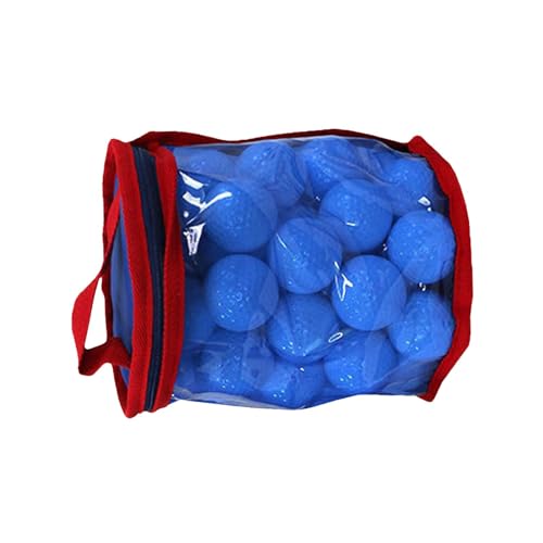 Dyeulget Golfballtasche, große Kapazität, wiederverwendbare Aufbewahrungstasche für Golfbälle, tragbare Golftasche, Sportzubehör für Golfer von Dyeulget