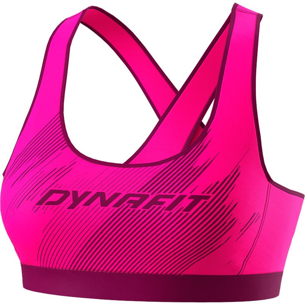 Dynafit Alpine Graphic Sports Bra Rosa XL Frau von Dynafit
