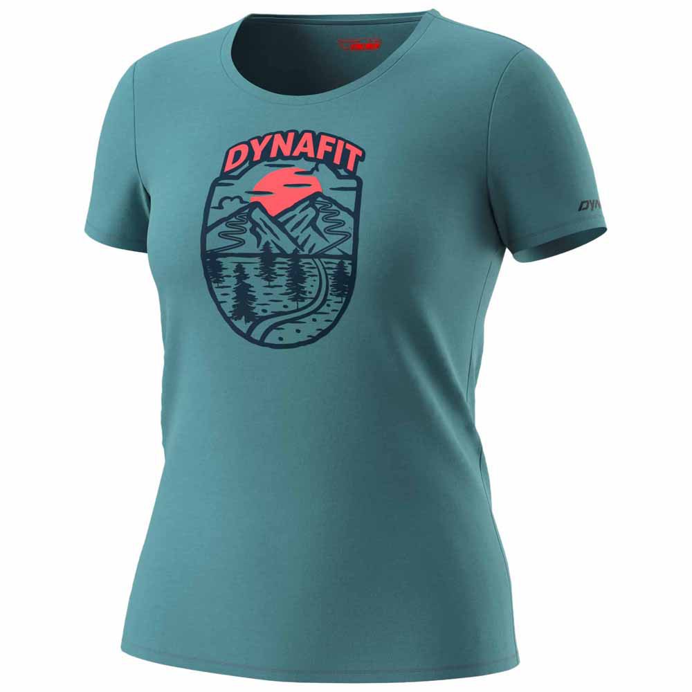 Dynafit Graphic Short Sleeve T-shirt Blau M Frau von Dynafit