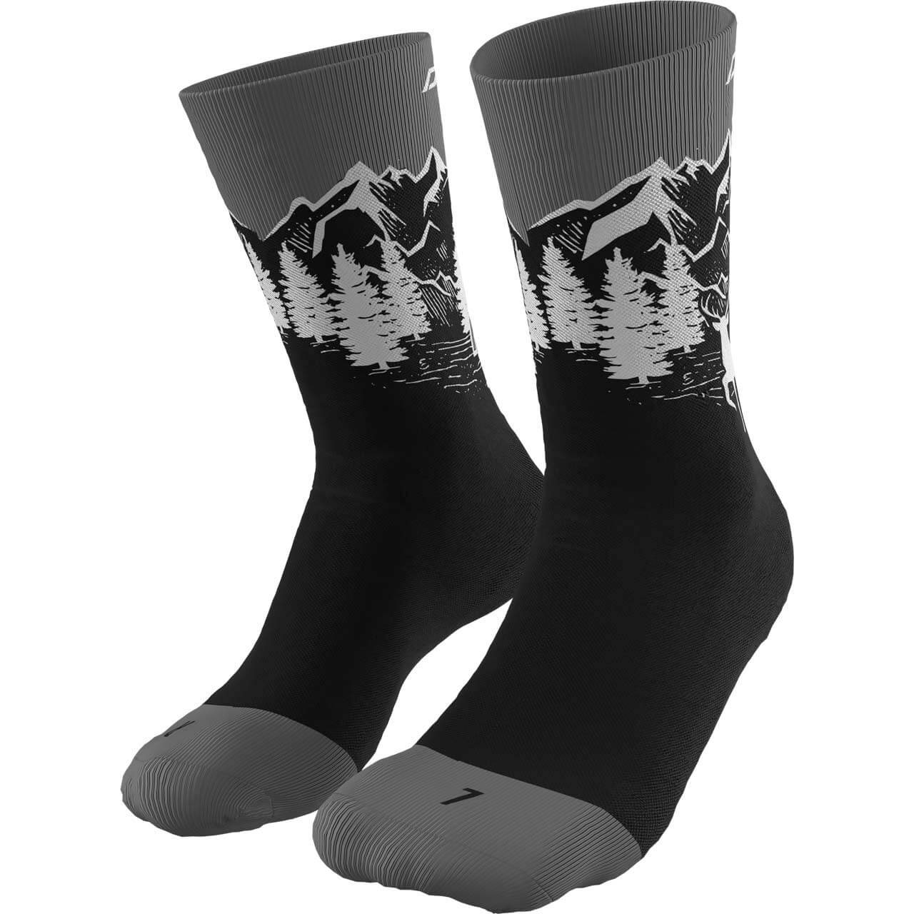 Dynafit Socken Stay Fast - Black Out, 35-38 von Dynafit