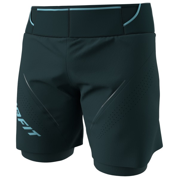 Dynafit - Ultra 2/1 Shorts - Laufshorts Gr M schwarz/blau von Dynafit