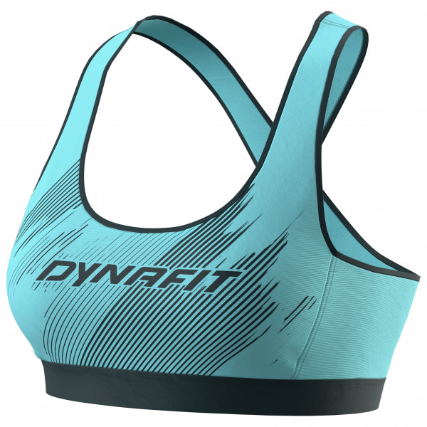 Dynafit - Women's Alpine Graphic Bra - Sport-BH Gr M türkis von Dynafit