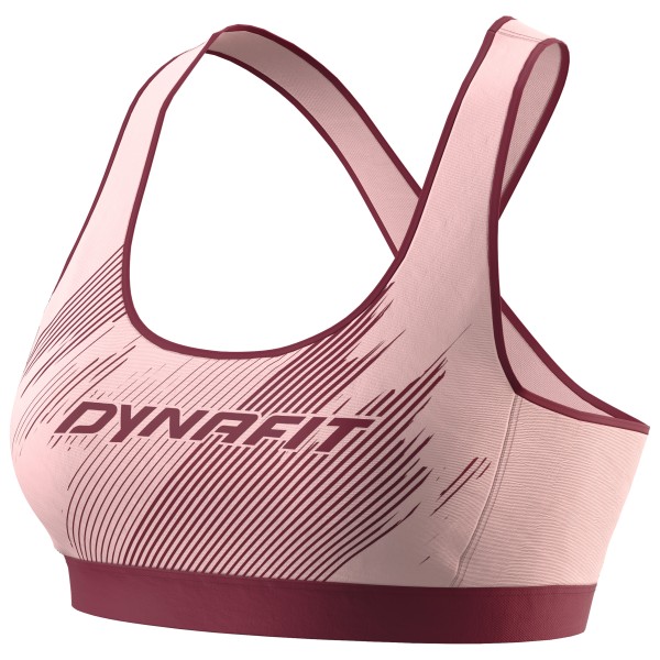 Dynafit - Women's Alpine Graphic Bra - Sport-BH Gr S rosa von Dynafit