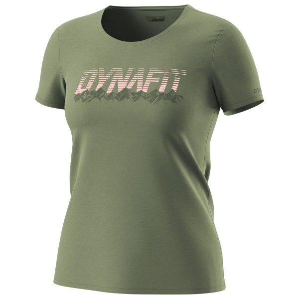 Dynafit - Women's Graphic Cotton S/S Tee - T-Shirt Gr 36 oliv von Dynafit