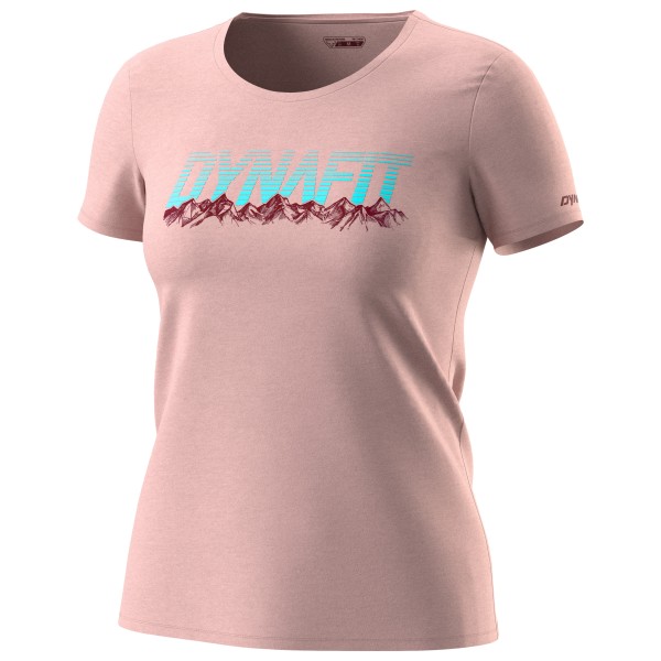 Dynafit - Women's Graphic Cotton S/S Tee - T-Shirt Gr 38 rosa von Dynafit