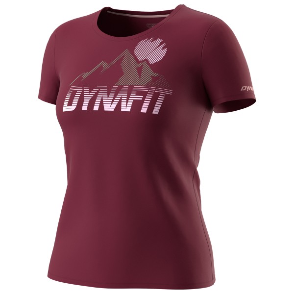 Dynafit - Women's Transalper Graphic S/S Tee - Funktionsshirt Gr L rot von Dynafit