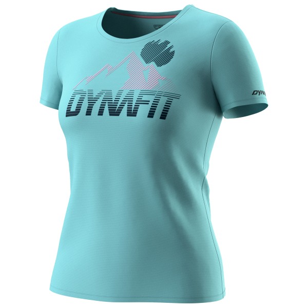 Dynafit - Women's Transalper Graphic S/S Tee - Funktionsshirt Gr M türkis von Dynafit