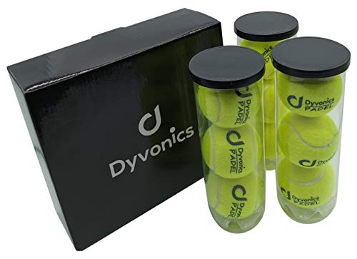 Dyvonics Padel Bälle (3 x 3 Stück) (Gelb) von d Dyvonics