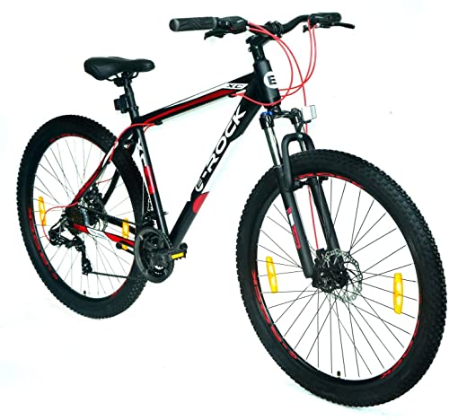 Mountainbike EX-7 Hardtail Shimano Schaltung MTB Fahrrad Trekkingrad Fitness Bike Scheibenbremsen Gabelfederung (27,5 Zoll Reifen) von E-ROCK