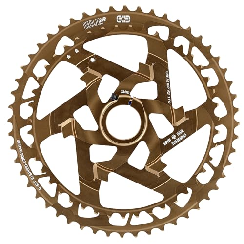 Helix Race Kettenräder – 43-52T Aluminium – 12 V – Bronze von E13