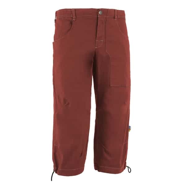 E9 Fuoco Flax 3/4 Pants M Herren (Rot L ) Kletterbekleidung von E9