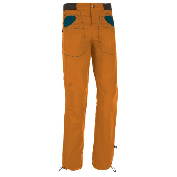 E9 - Kid's B Rondo Story - Boulderhose Gr 8 Years orange/braun von E9