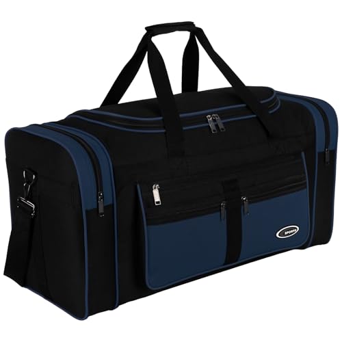 Sporttasche, Reisetasche und Fitnesstasche für Damen und Herren- Tainingstasche, Gym Bag (Blau, L 65 x B 28 x H 32 cm (ca.60 L)) von EAAKIE