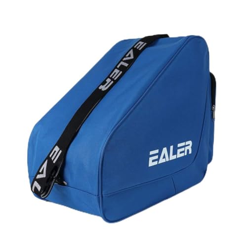 EALER Robuste Tragetasche für Eishockey-Skate, verstellbarer Schultergurt, Blau von EALER