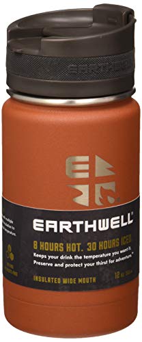 EARTHWELL 12oz Vacuum Bottle Trinkflasche, 350ml von EARTHWELL