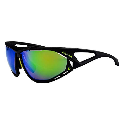 EASSUN Epic Sport-Sonnenbrille, Unisex, für Erwachsene Einheitsgröße Graphitgrau von EASSUN