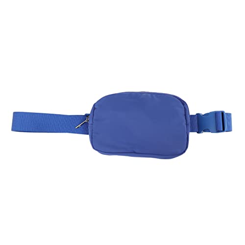 EASTALOLO Nylon-Gürteltasche für Damen, verstellbar, leicht, tragbar, für Outdoor, Wandern, Einkaufen, Sport (Blau) von EASTALOLO