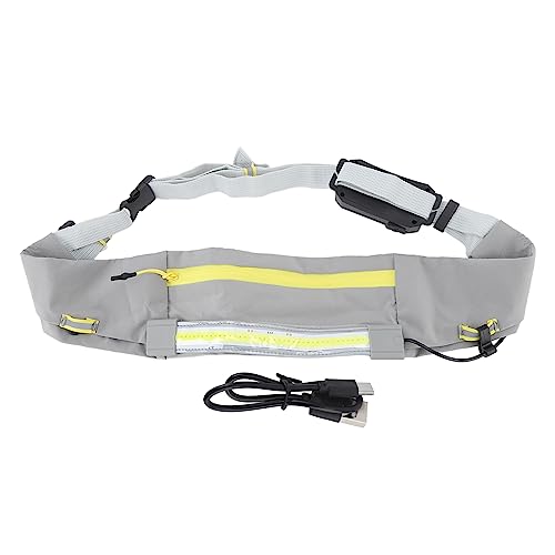 EASTALOLO Sport-Hüfttasche, wasserdicht, leicht, tragbar, Gürteltasche, Gürteltasche mit Beleuchtung für Nachtlauf-Fitness von EASTALOLO