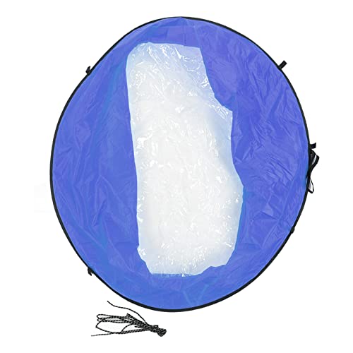 EASTALOLO faltbares Kajak-Segel, reduzierte UV-Strahlung, tragbares Windpaddelsegel für Outdoor-Sport (Blue) von EASTALOLO