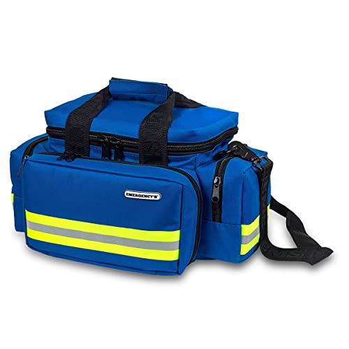 EB Light Bag royal-blau | Notfalltasche | kompakt | rundum gepolstert | Klett-Trennstege | Elastikschalufen | DREI Aussenfächer | abnehmb. Schultertragegurt | Ersthelfer | Autotasche | Rettungsdienst von EB