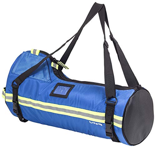 EB OXY MAX Sauerstoff-Tasche ohne Inhalt (rot & blau) (blau) von EB