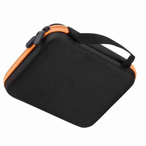 EBTOOLS 63 Slots Tragbarer ätherischer Ölpraxisbeutel für Aromatherapie und Nagellack - Leicht und Reisefreundlich (ORANGE) von EBTOOLS
