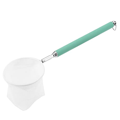 EBTOOLS Ausleitbares Teleskopfisch -Garnelen -Skippe Net für Aquariumteichpflege Leichtes Rotes Design (Quadratischer Mund) von EBTOOLS