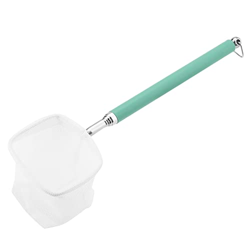 EBTOOLS Ausleitbares Teleskopfisch -Garnelen -Skippe Net für Aquariumteichpflege Leichtes Rotes Design (Quadratischer Mund) von EBTOOLS
